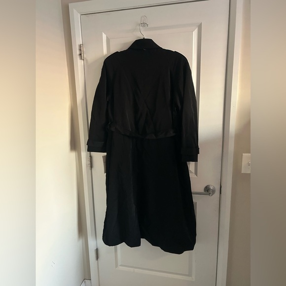 Pamela McCoy Collection Women’s Black Coat Size 1X - Picture 4 of 5